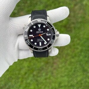 DEEP BLUE Master 1000 Automatic Men's Watch black